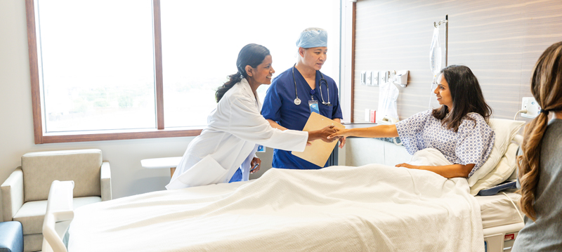 medical team post-op