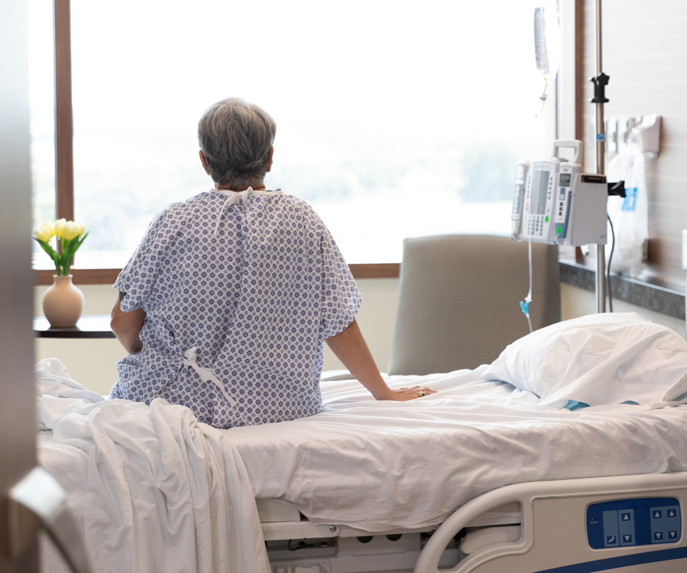 Patient recovering