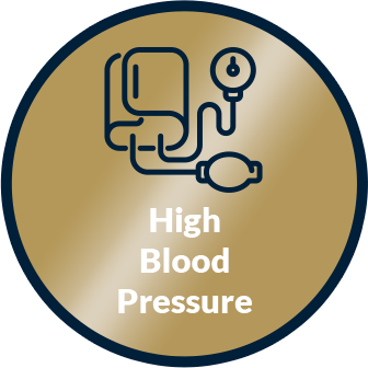 high blood pressure button