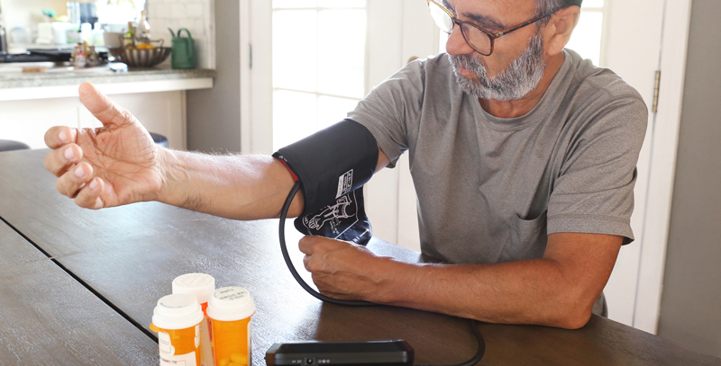 blood pressure check