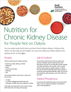 Renal diet PDF